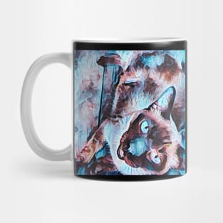 CAT SIAMESE MULTICOLOR Mug